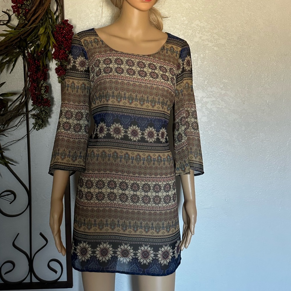 Short mini sun dress size m